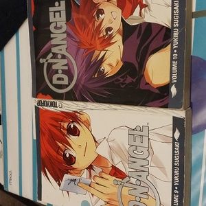 D.N Angel Manga books
